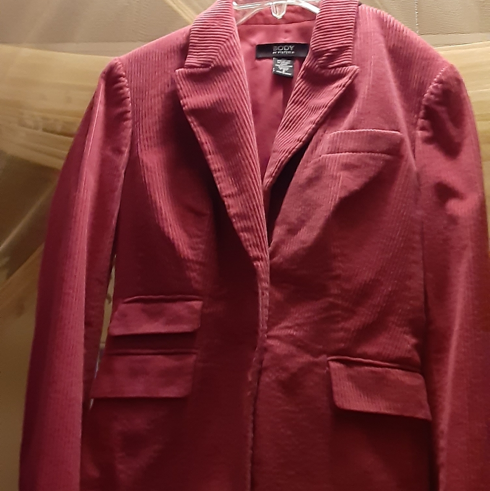 Brand new without tags mauve corduroy blazer